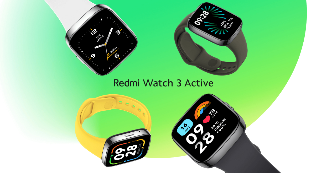 Смарт-часы Redmi Watch 3 Active серый BHR7272GL