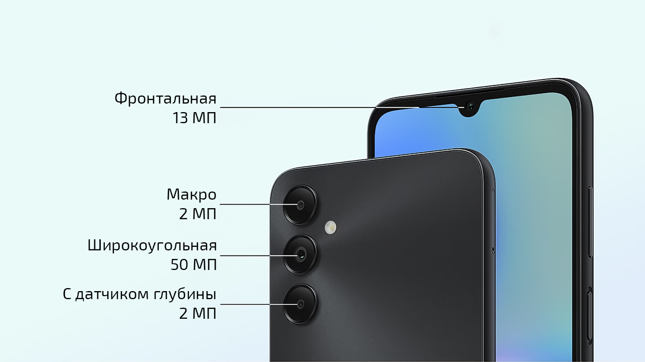 Купить Смартфон Samsung Galaxy A05s 4/64 ГБ черный в интернет-магазине  Нова. Характеристики, цена, Смартфон Samsung Galaxy A05s 4/64 ГБ черный в  Ижевске.