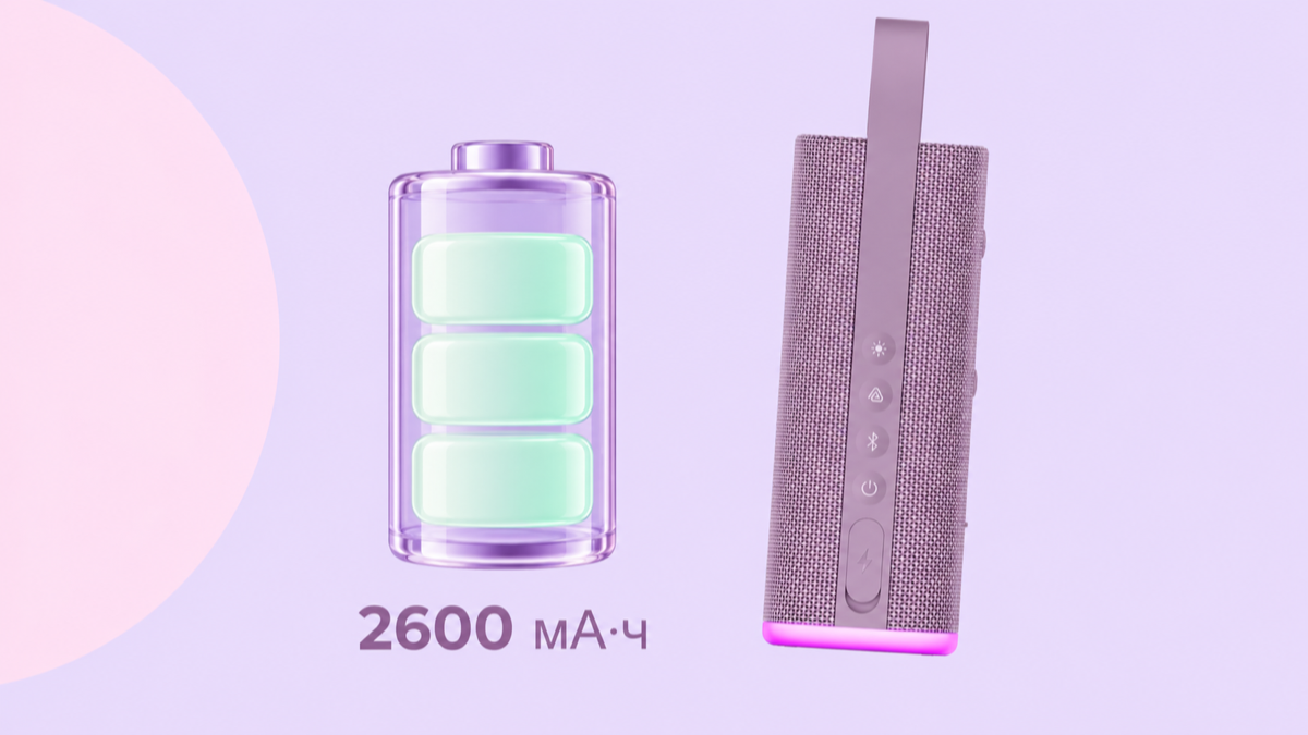Xiaomi Sound Play 18W — аккумулятор и зарядка