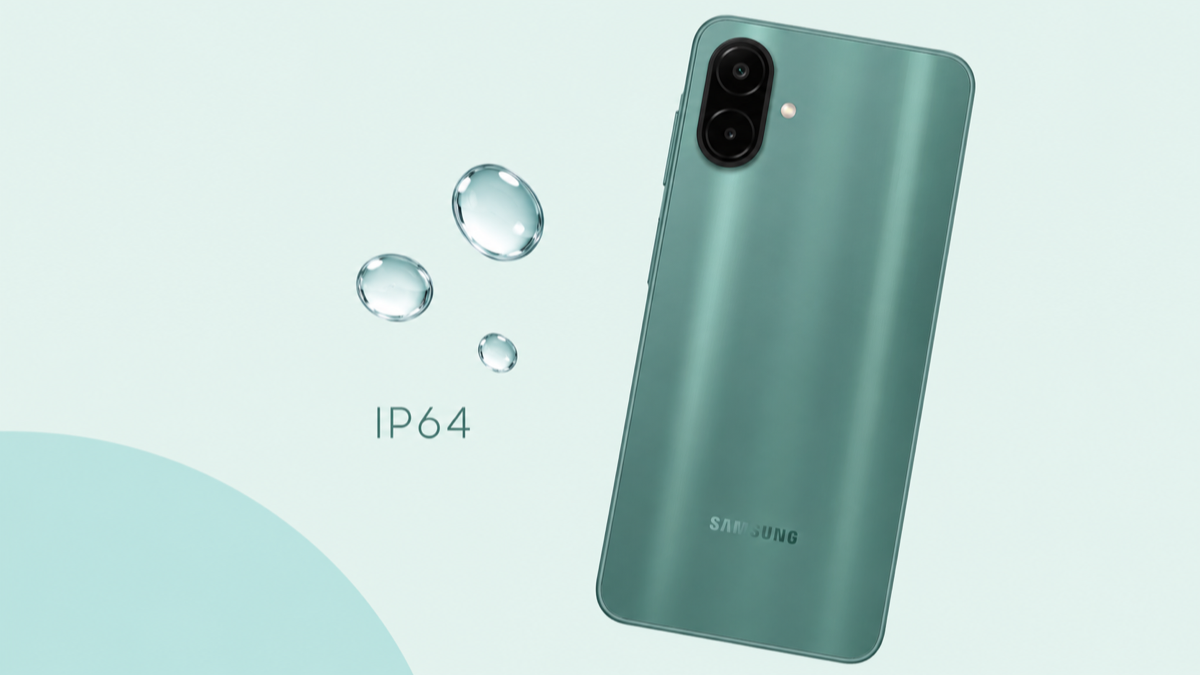 Samsung Galaxy A08 — защита ip64