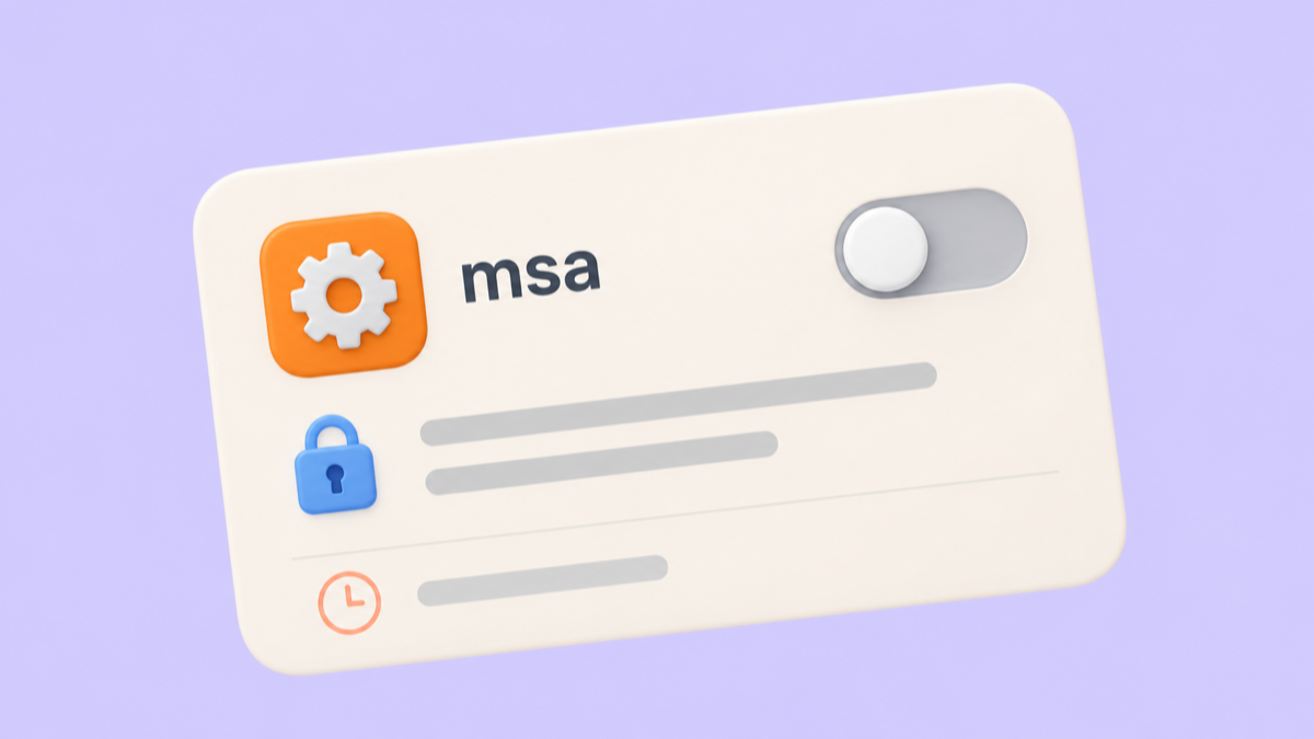 Доступ службы msa