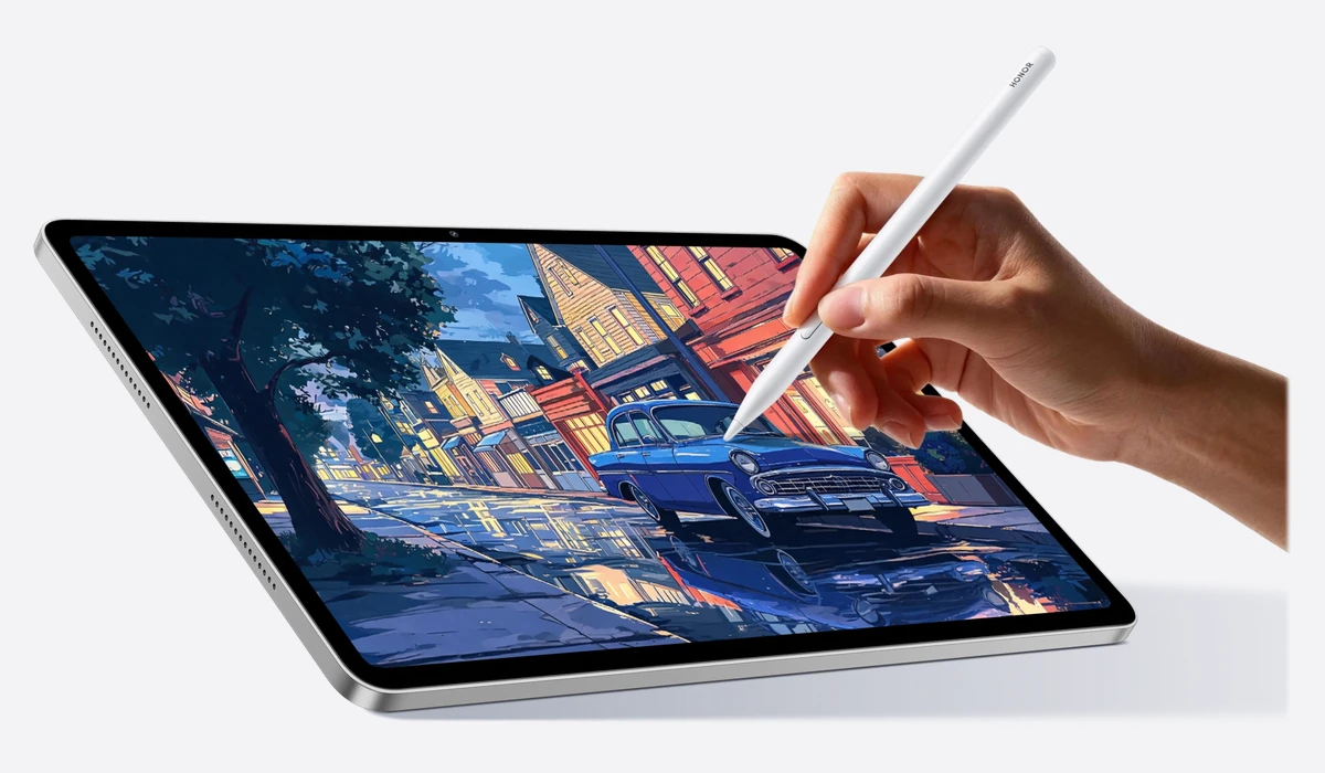 Рисование оригинальным стилусом на экране HONOR Paperlike