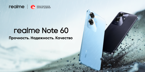 Новинка realme Note 60