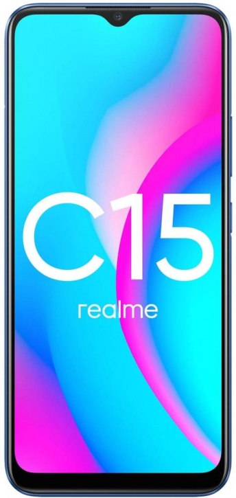 Смартфон realme C15 4/64 ГБ синий