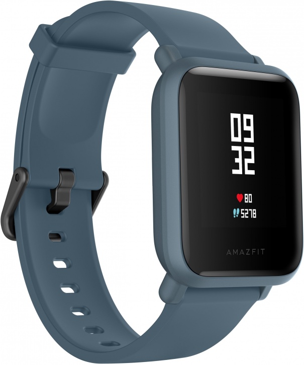 Смарт-часы Amazfit Bip Lite синий с синим ремешком