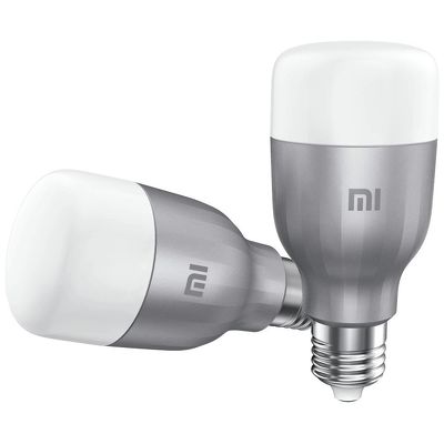 Умная лампа Xiaomi Mi Led Smart Bulb (White and Color) 2-Pack GPX4025GL