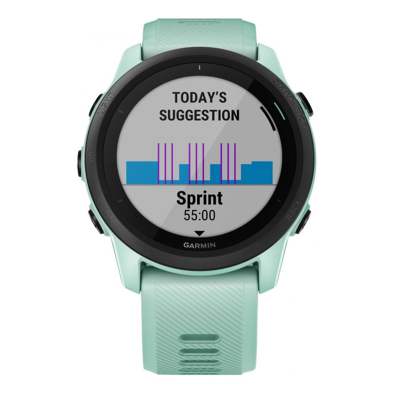 Смарт-часы Garmin Forerunner 745 GPS зеленый