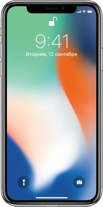 Смартфон Apple iPhone X 256 ГБ Дисконт 3+ серебристый