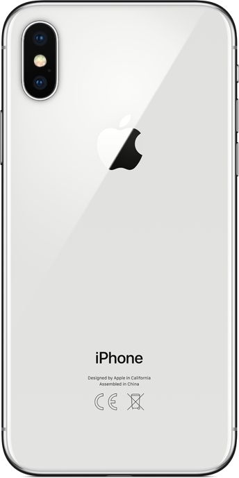 Смартфон Apple iPhone X 256 ГБ Дисконт 3+ серебристый