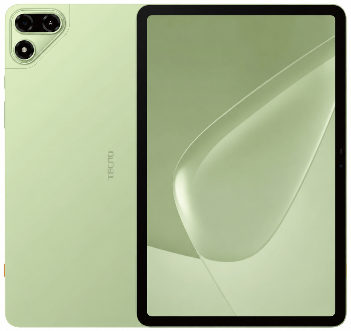 10.95" Планшет Tecno Megapad 2 8/256 ГБ LTE зеленый