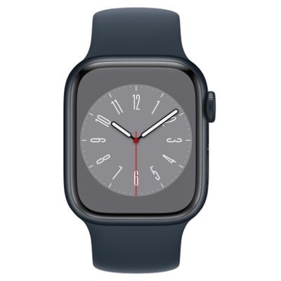 Смарт-часы Apple Watch Series 8 45mm синий с синим ремешком