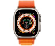 Смарт-часы Apple Watch Ultra 49mm титан с оранжевым ремешком