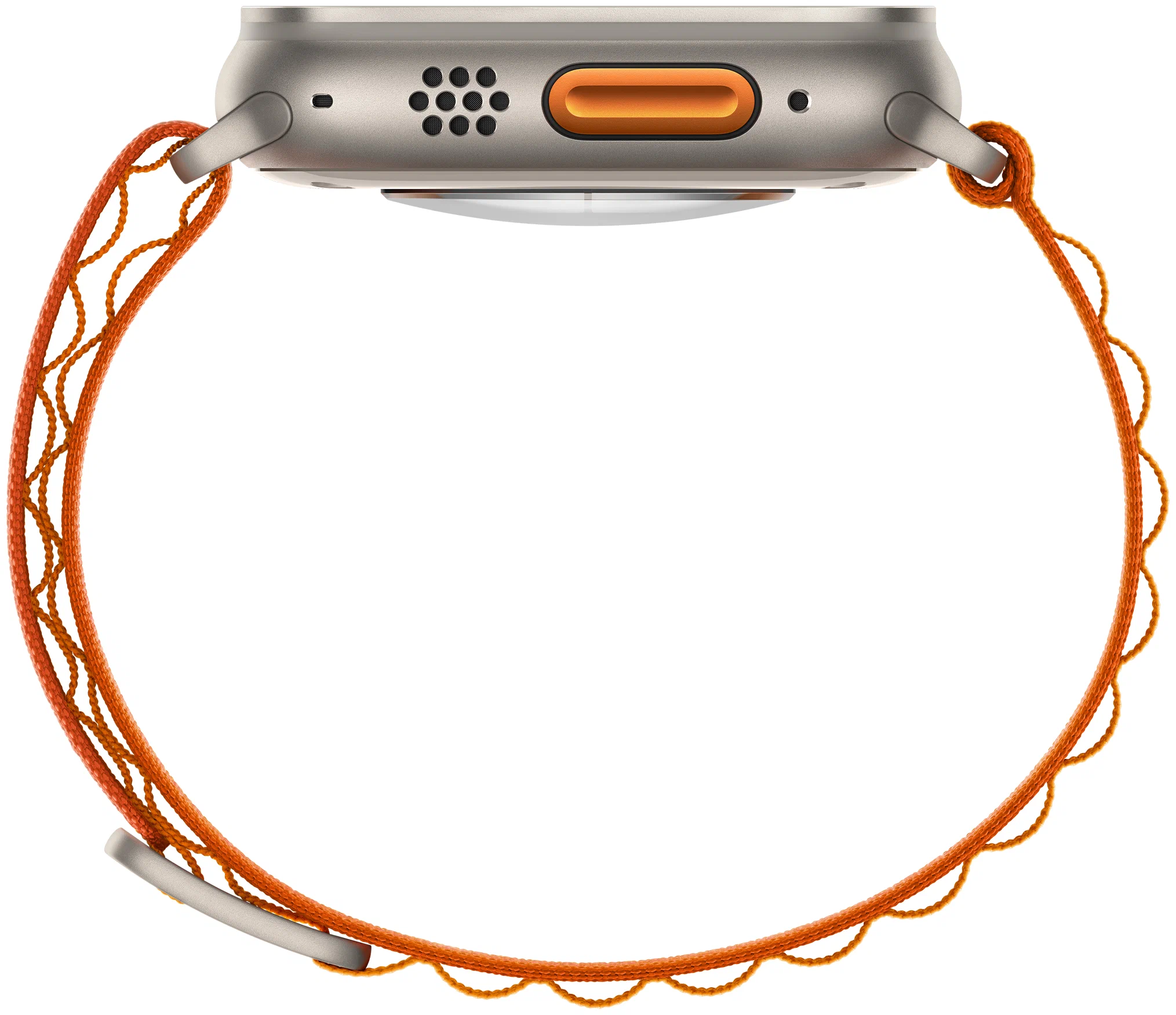 Смарт-часы Apple Watch Ultra 49mm титан с оранжевым Alpine ремешком