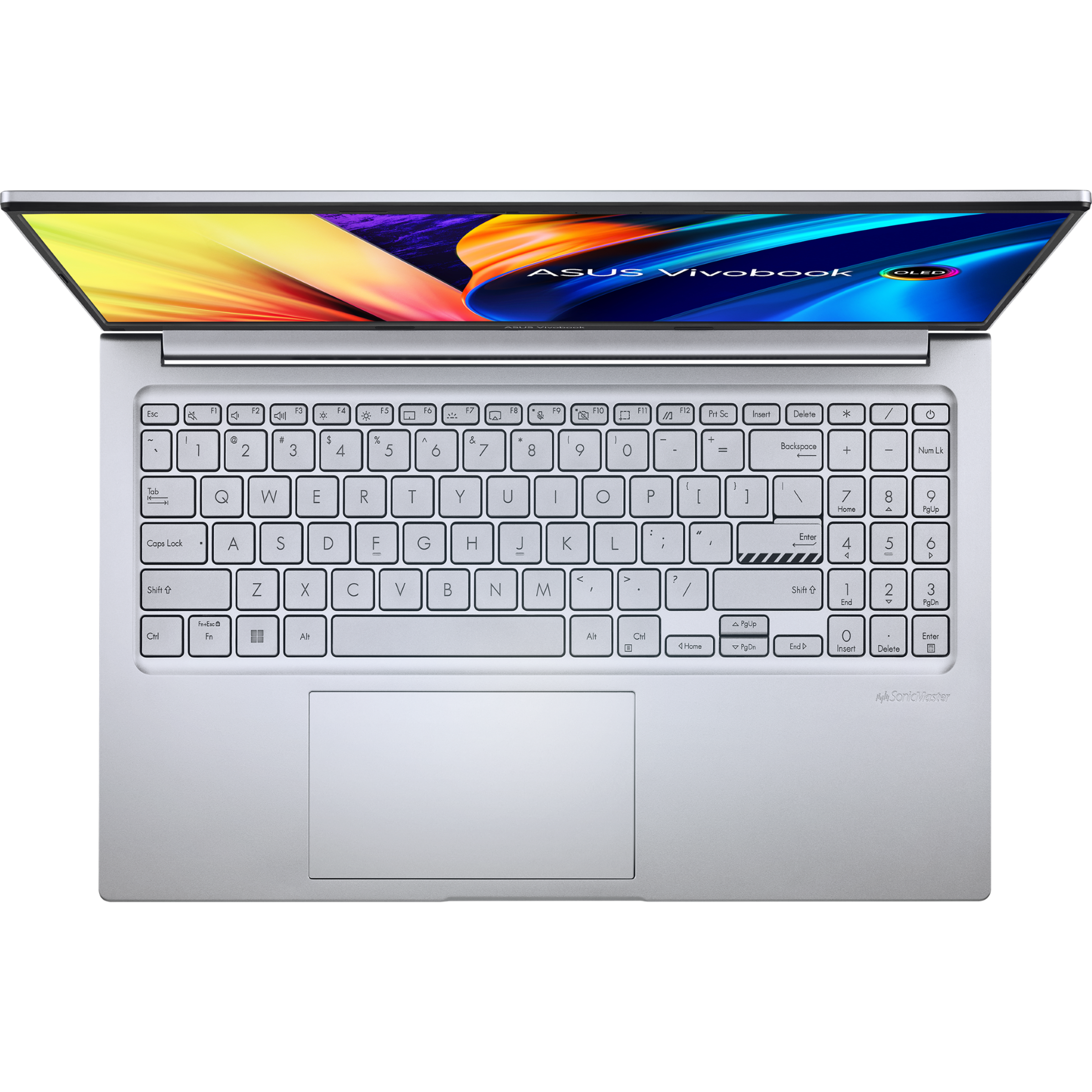15,6" Ноутбук ASUS VivoBook OLED 15X X1503ZA-L1491W серебристый 