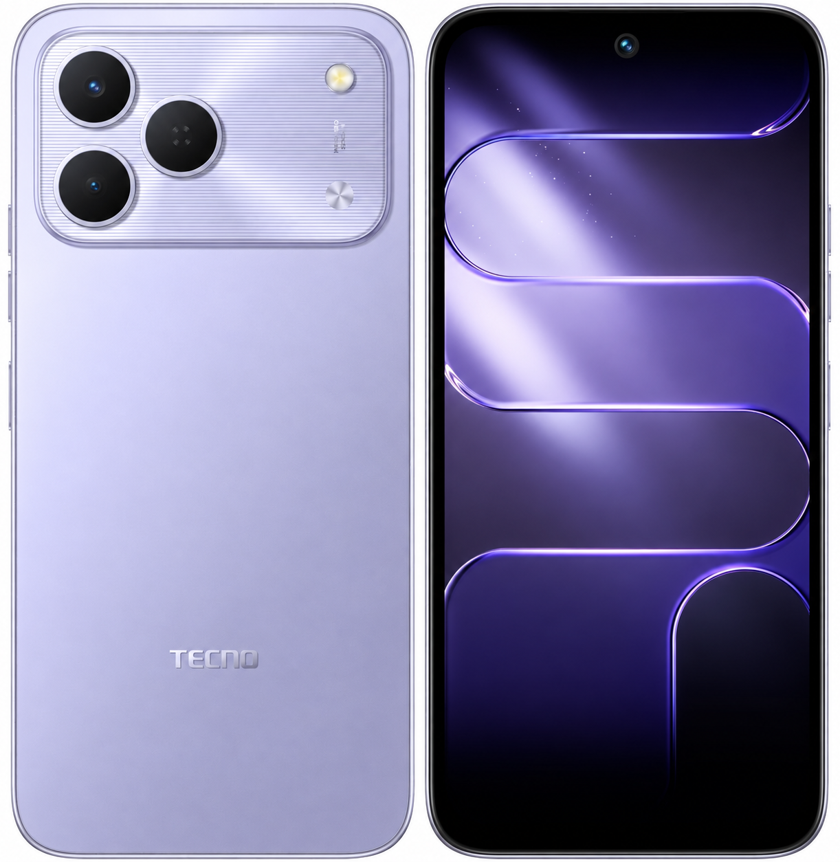 Смартфон Tecno Spark 50 4/256 ГБ фиолетовый