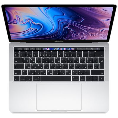 Ноутбук Apple MacBook Pro 13.3" Mid 2018 Touch Bar 256 ГБ Silver MR9U2RU/A