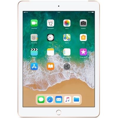 Планшет Apple iPad Wi-Fi + Cellular (4G) 2018 32 ГБ Gold