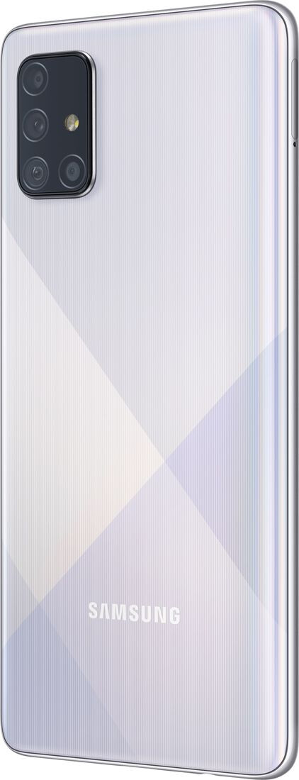 Смартфон Samsung Galaxy A71 6/128 ГБ серебристый