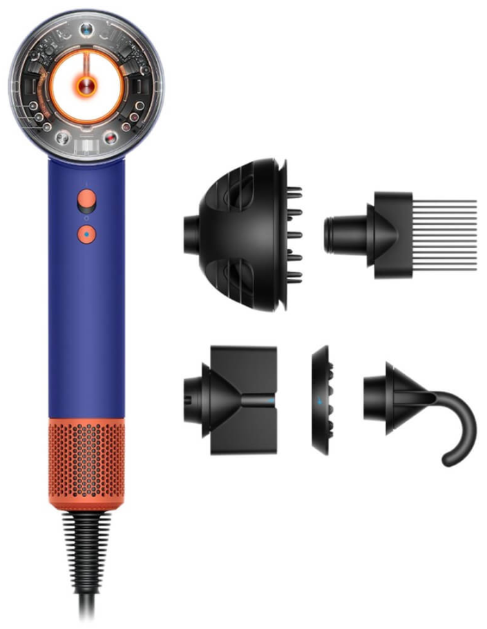 Фен Dyson Supersonic Nural HD16 синий/топаз