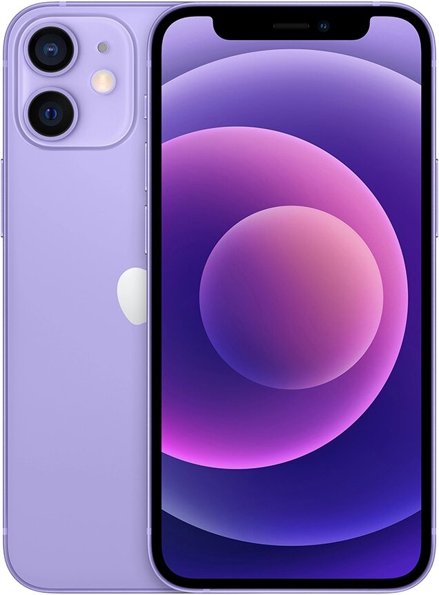 Смартфон Apple iPhone 12 mini 256 ГБ фиолетовый