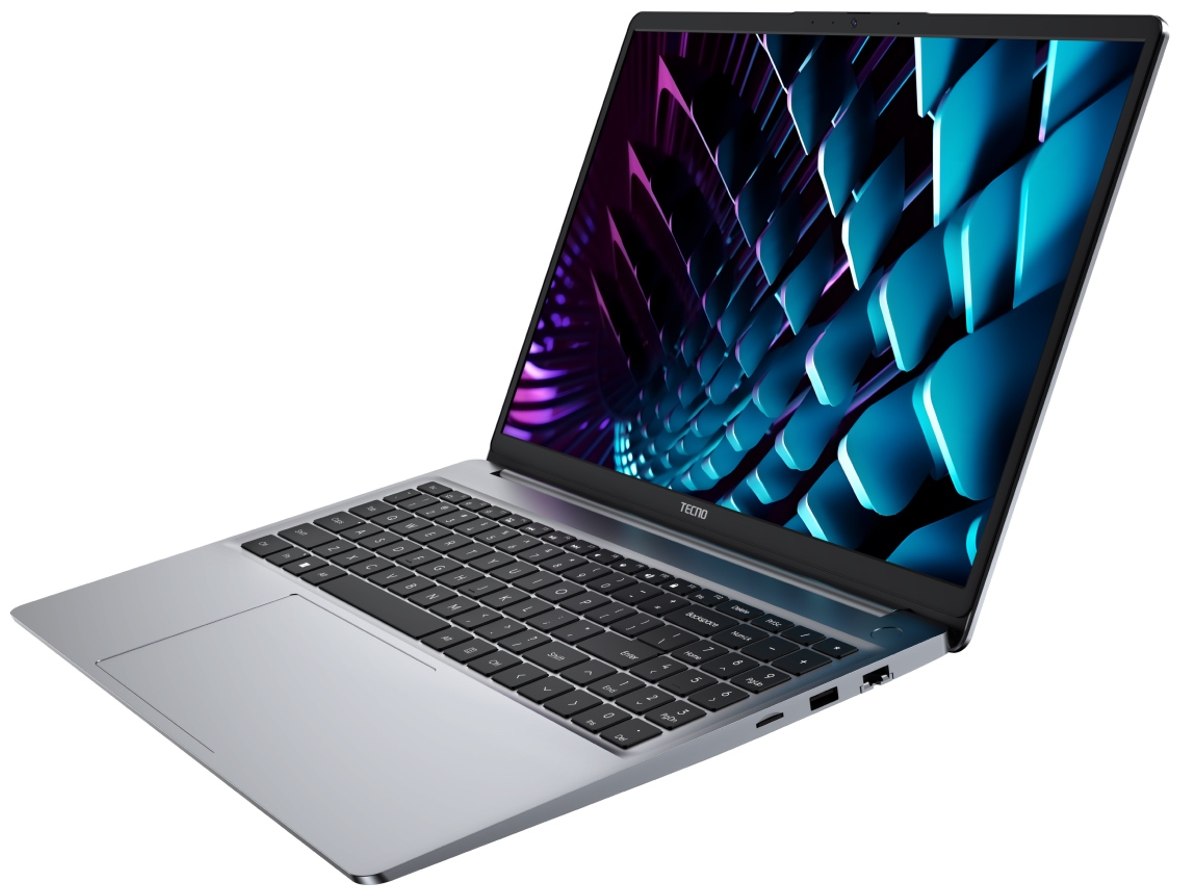 16" Ноутбук Tecno Megabook K16S R7-5825U/16GB/1TB SSD/W11H серый 