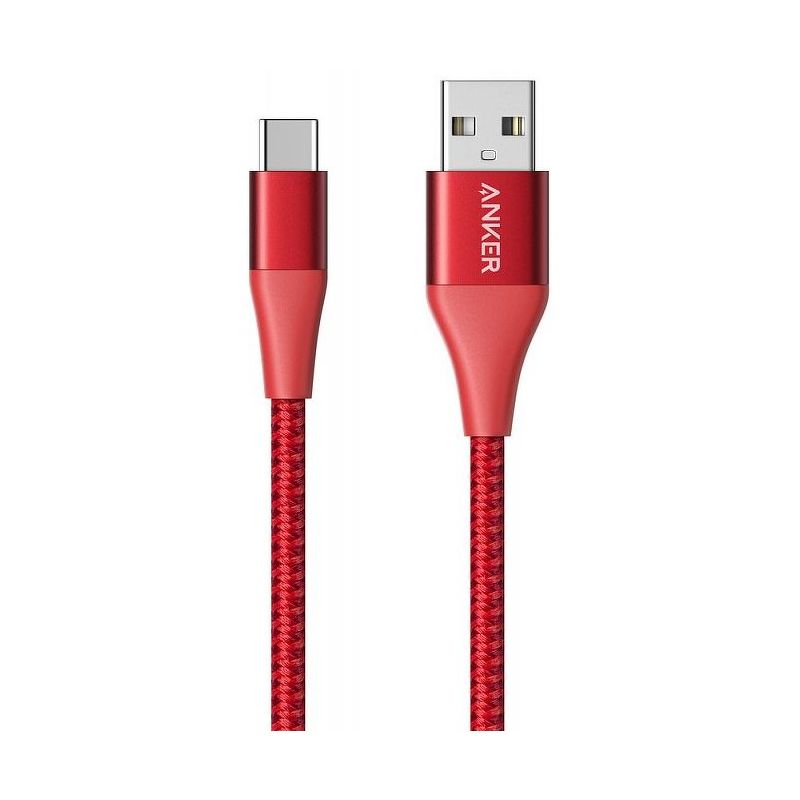 Кабель Anker PowerLine+ II USB-C to USB 1.8m красный A8463H91