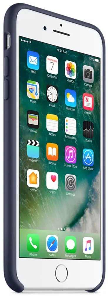 Чехол для смартфона Apple iPhone 8 Plus Silicone Case синий