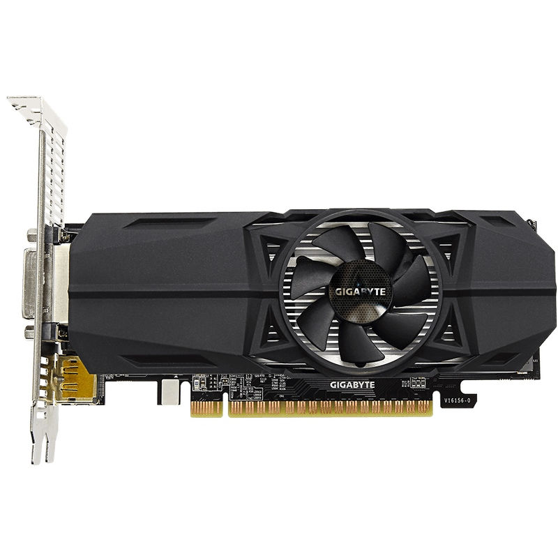 Видеокарта Gigabyte NVIDIA GeForce GTX 1050Ti OC Low Profile 4GB