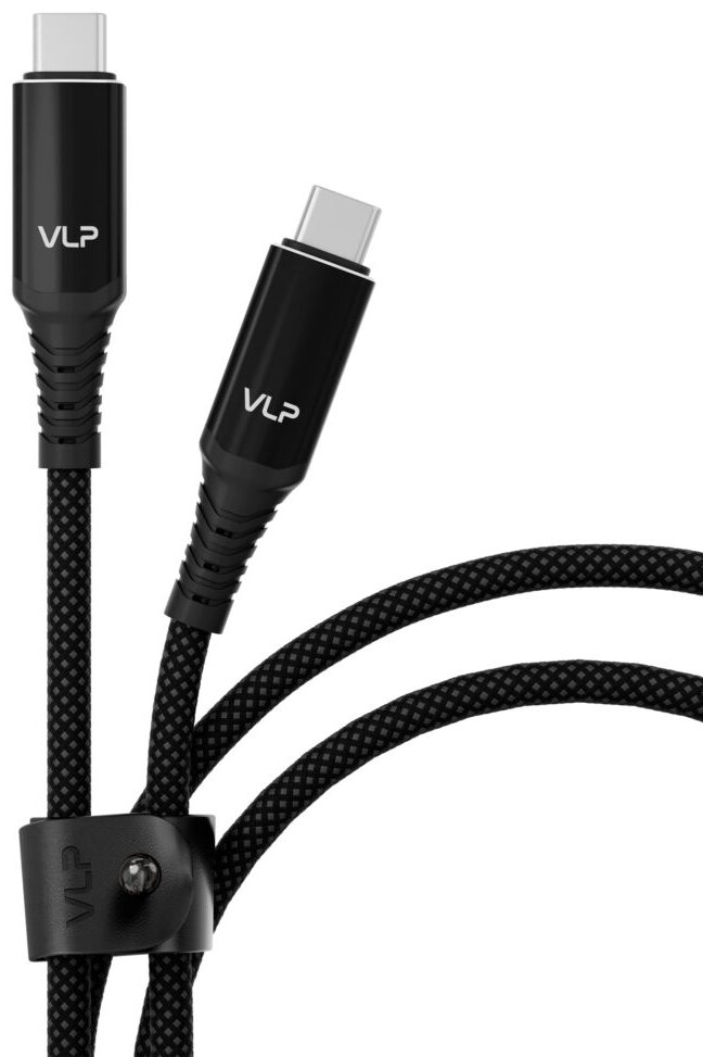 Кабель VLP Thunder Cable Type-C to Type-C 1m черный