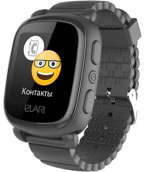 Детские часы ELARI KidPhone 2 черный (KP-2)