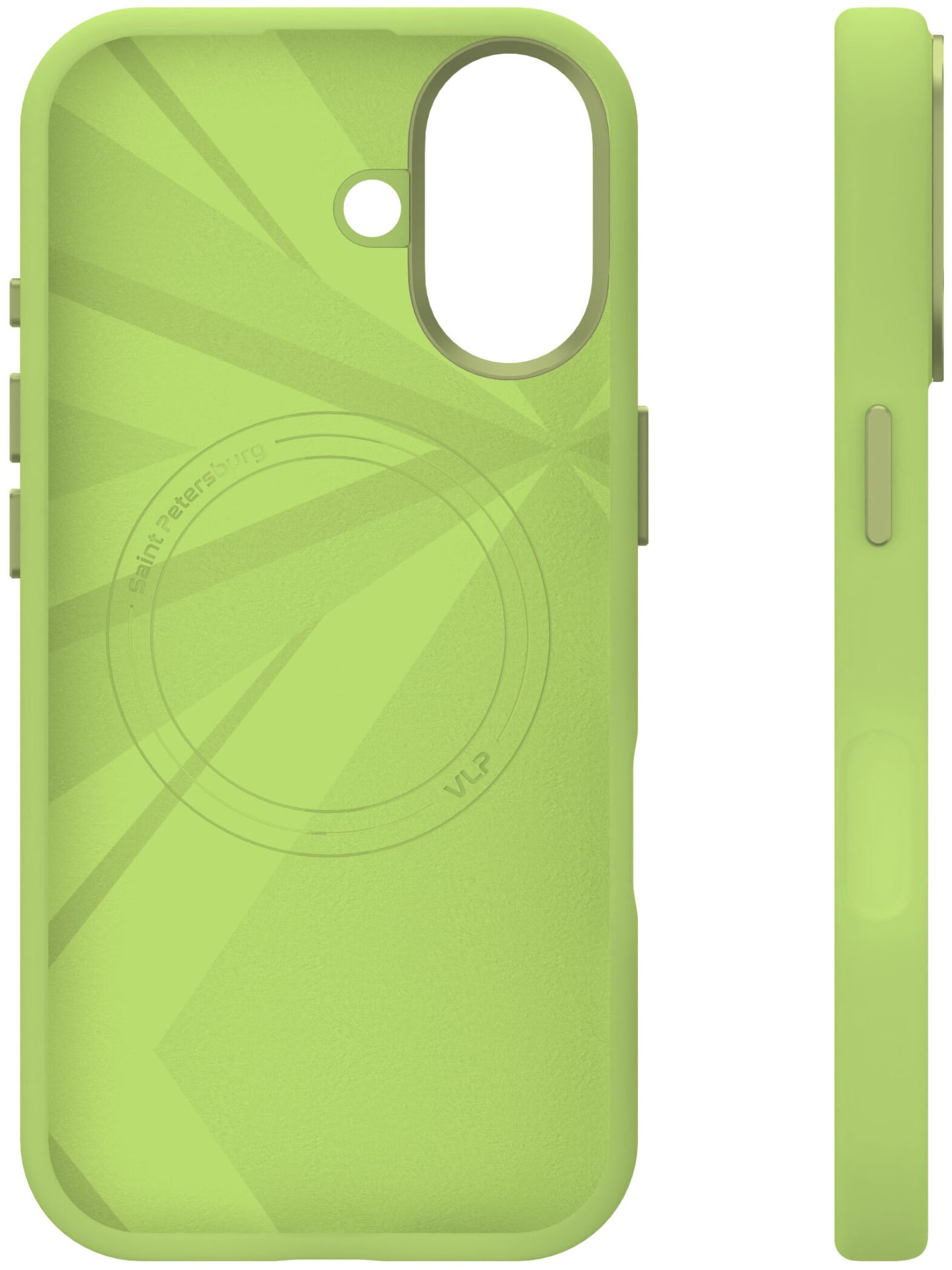 Чехол для смартфона VLP Aster Pro Case Apple iPhone 17 MagSafe зеленый