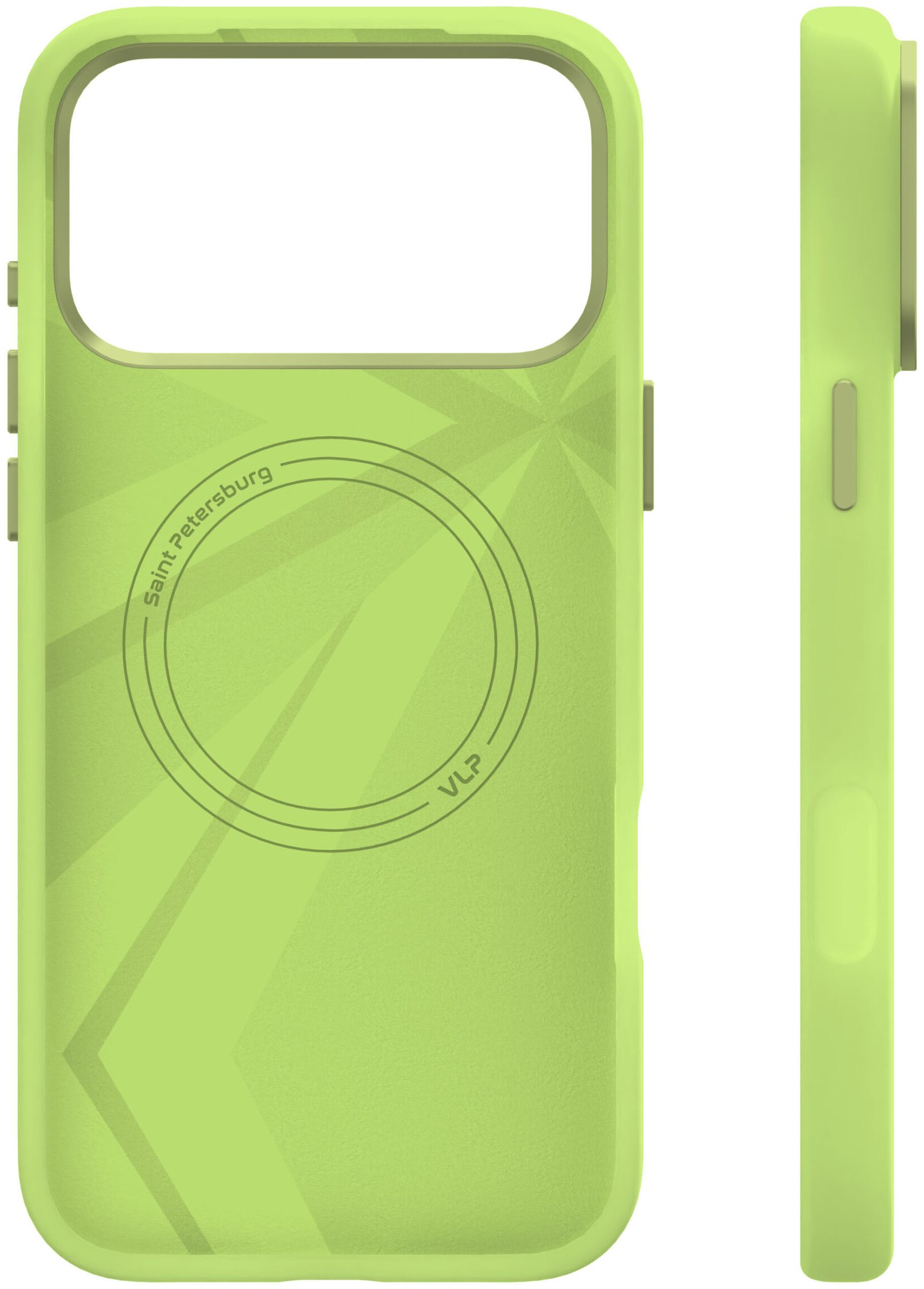 Чехол для смартфона VLP Aster Pro Case Apple iPhone 17 Pro Max MagSafe зеленый