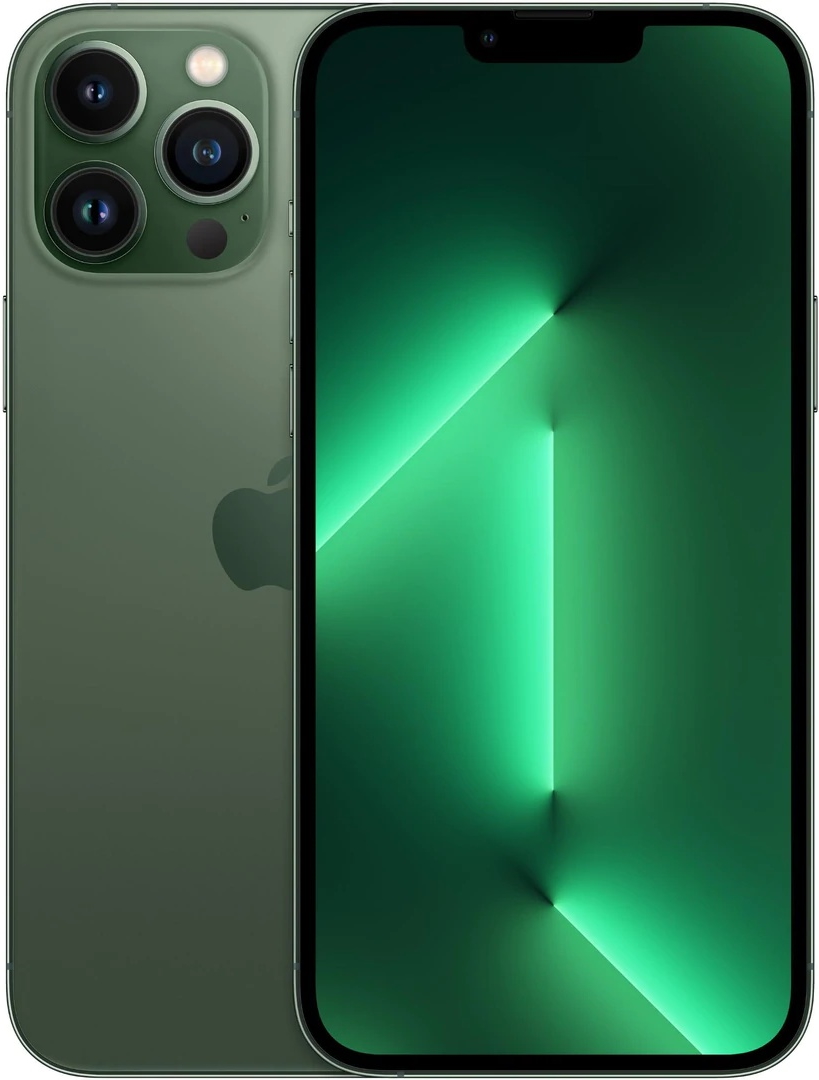 Смартфон Apple iPhone 13 Pro Max 256 ГБ зеленый ЕСТ