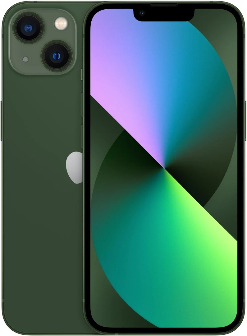 Смартфон Apple iPhone 13 mini 128 ГБ зеленый ЕСТ