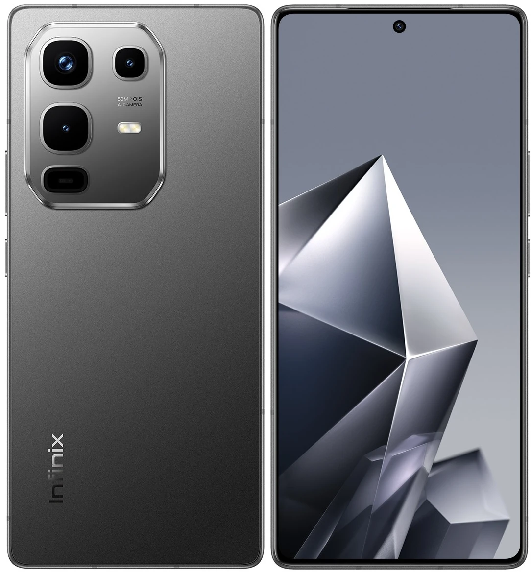 Смартфон Infinix NOTE 50 8/256 ГБ черный