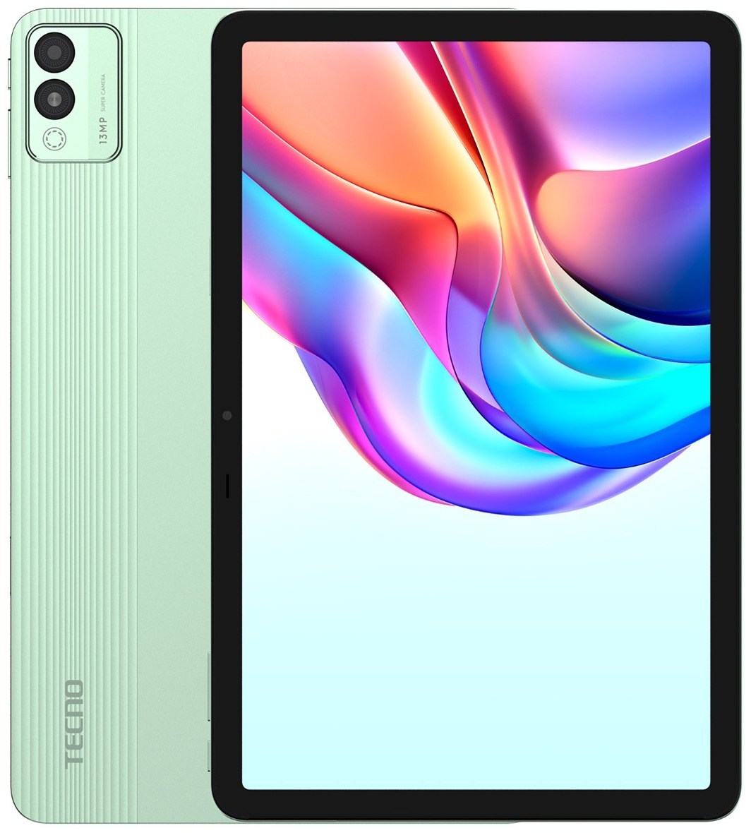 10.95" Планшет Tecno Megapad 11 8/128 ГБ LTE зеленый