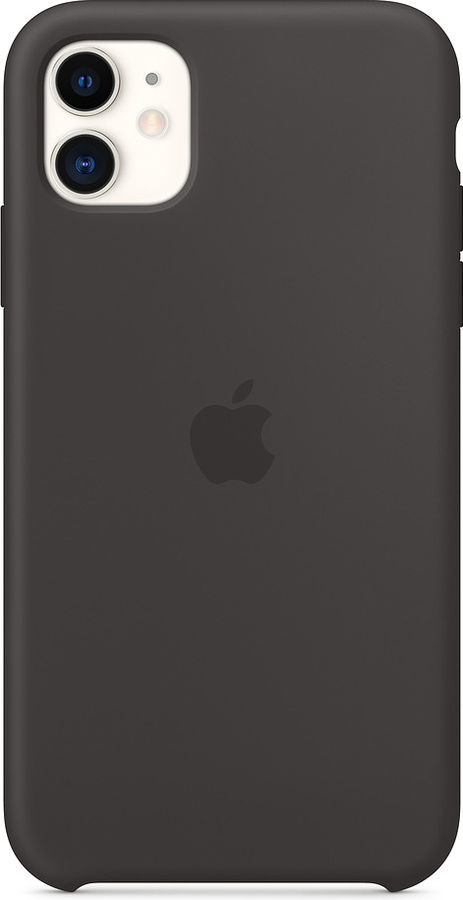Чехол для смартфона Apple iPhone 11 Silicone Case черный