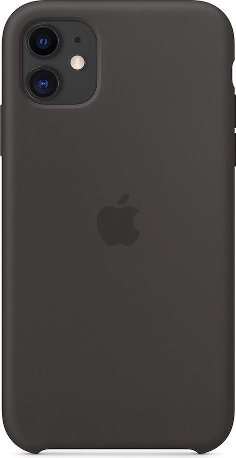 Чехол для смартфона Apple iPhone 11 Silicone Case черный