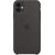 Чехол для смартфона Apple iPhone 11 Silicone Case черный