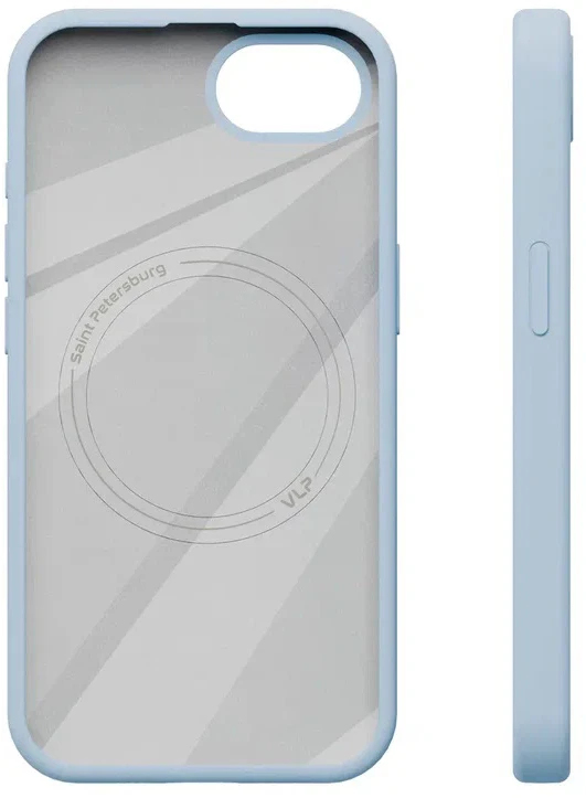 Чехол для смартфона VLP Aster Case Apple iPhone 16e MagSafe голубой