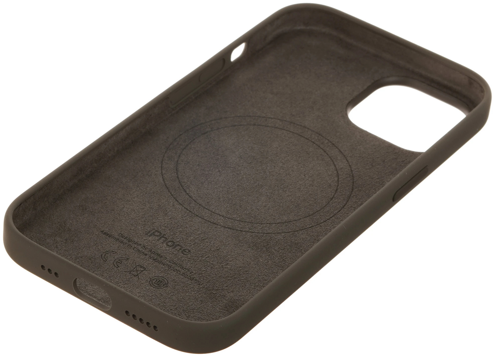 Чехол для смартфона Apple Silicone Case with MagSafe iPhone 15 серый