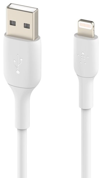 Кабель Belkin BoostCharge USB-A to Lightning 1m белый