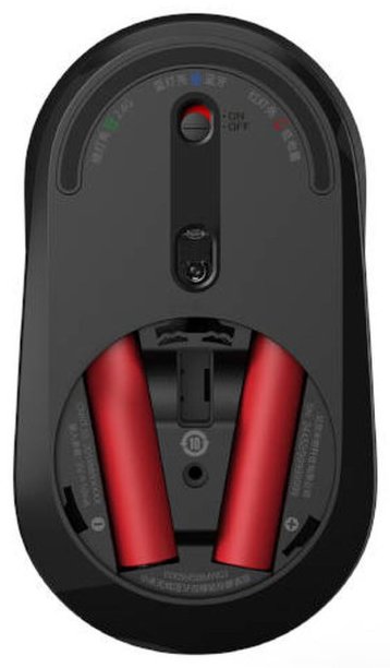 Беспроводная мышь Xiaomi Mi Dual Mode Wireless Mouse Silent Edition черный HLK4041GL