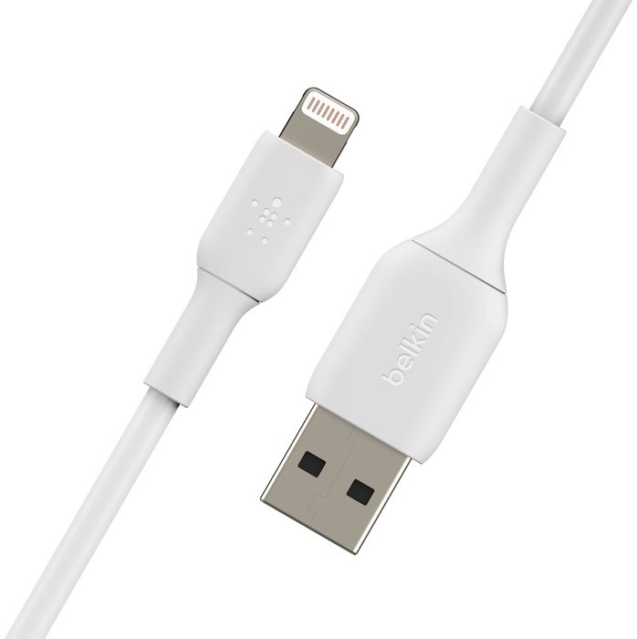 Кабель Belkin BoostCharge USB-A to Lightning 1m белый