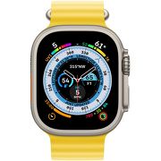 Смарт-часы Apple Watch Ultra 49mm титан с желтым Ocean ремешком