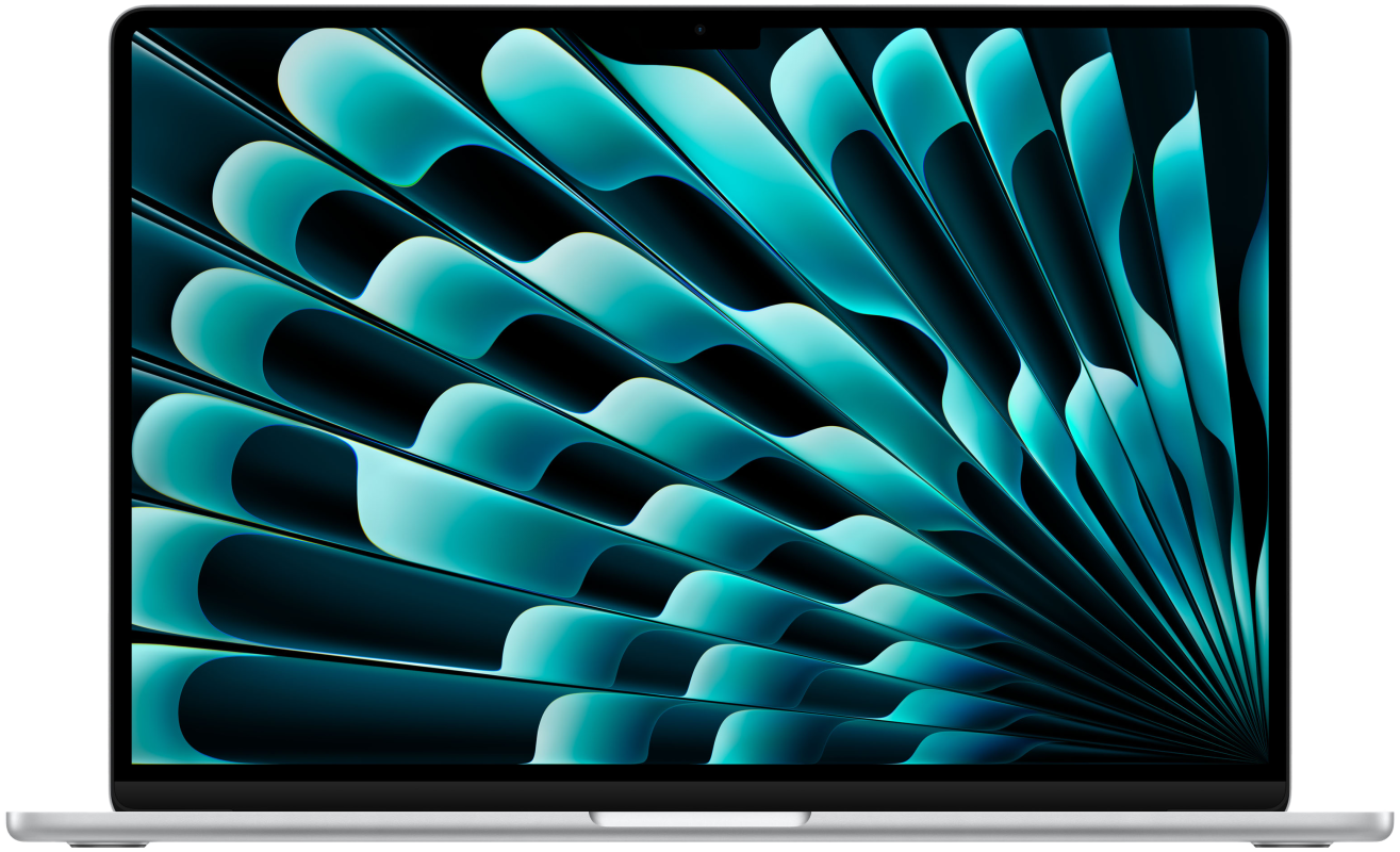 15,3" Ноутбук Apple MacBook Air M2/8/256 ГБ серебристый MQKR3