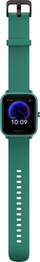 Смарт-часы Amazfit Bip U зеленый с зеленым ремешком