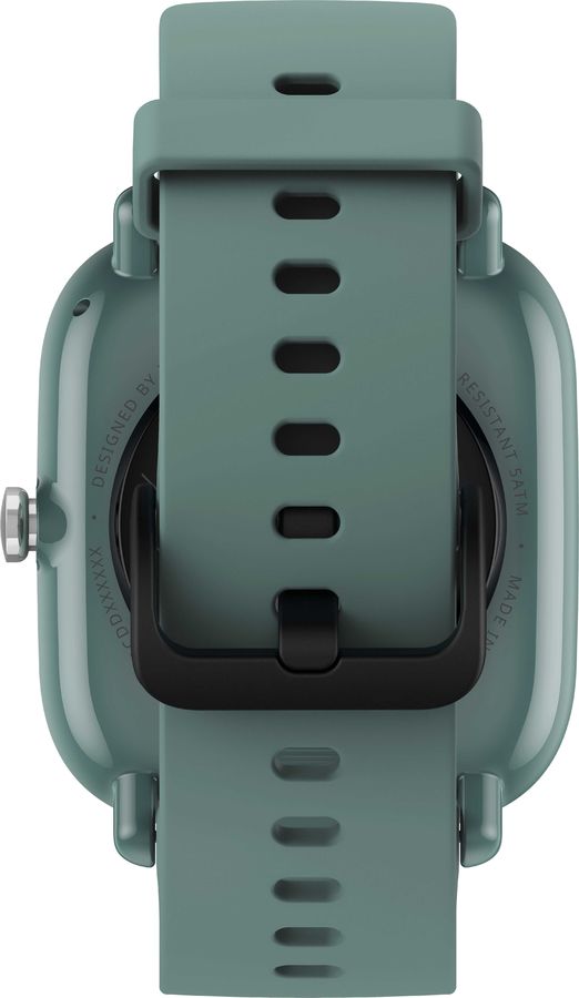 Смарт-часы Amazfit GTS 2 mini серый с зеленым ремешком