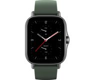 Смарт-часы Amazfit GTS 2e серый с зеленым ремешком