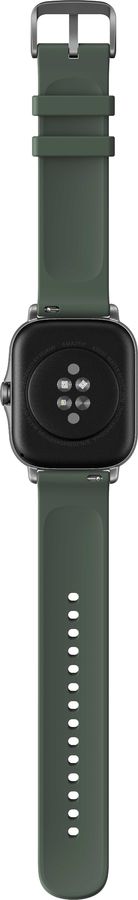 Смарт-часы Amazfit GTS 2e серый с зеленым ремешком